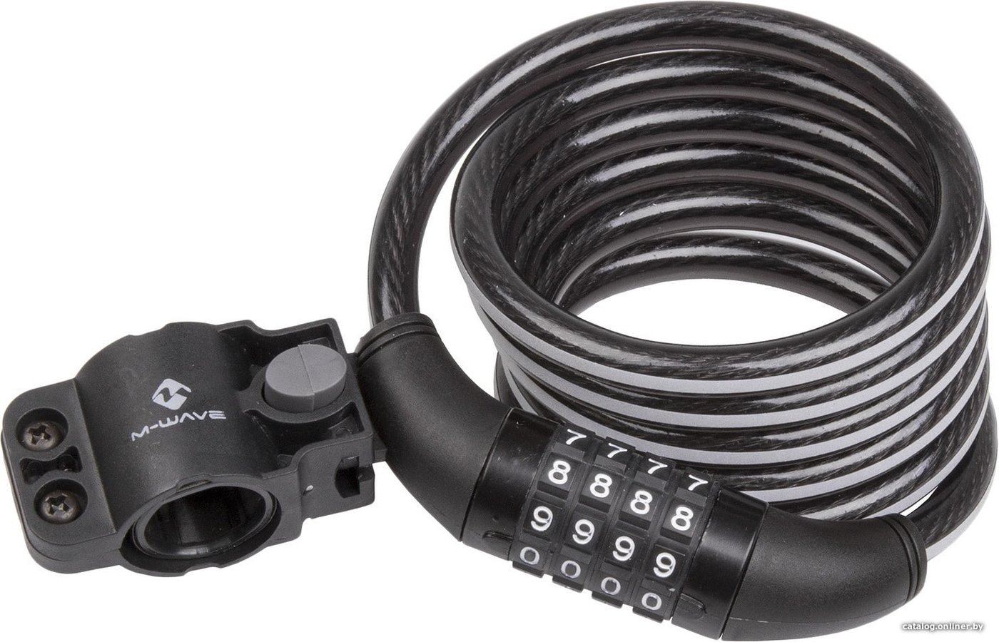 Тросовый велосипедный замок M-Wave DS 10.18 Illu 230962