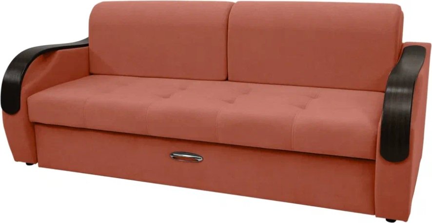 

Диван Сириус Лидер-6 ППУ 225x110 (Eva 17 велюр терракотовый)