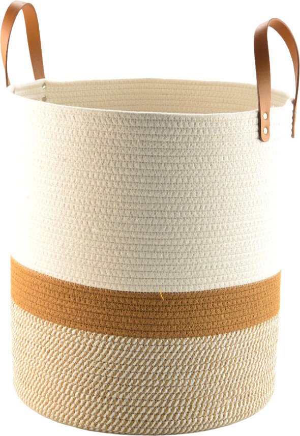 

Корзина Bergenson Bjorn Moen TL-BB-BSKMN-CTN-40 (бежевый/горчичный)