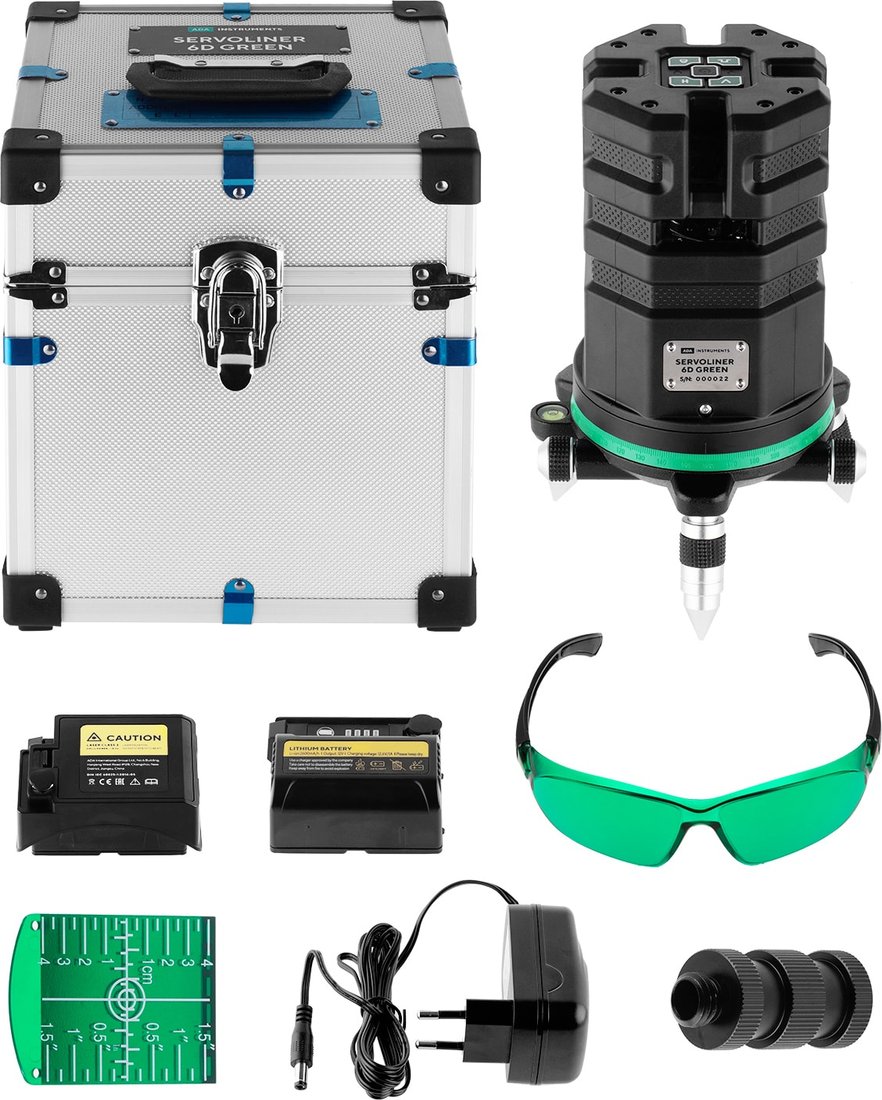 

Лазерный нивелир ADA Instruments 6D Servoliner Green А00622