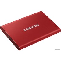 Внешний накопитель Samsung T7 1TB (красный)