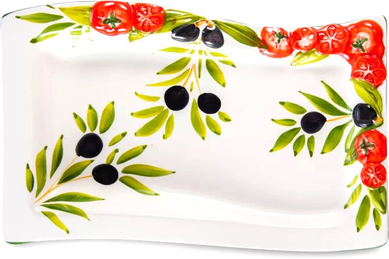 

Блюдо Edelweiss Томаты и оливки EDW-8012P