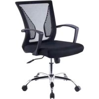Офисный стул SitUp Butterfly сhrome (сетка Black/Black) (MIX-34)