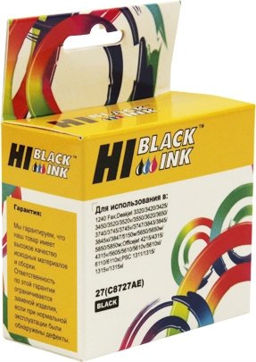 

Картридж Hi-Black HB-C8727AE (аналог HP C8727AE)