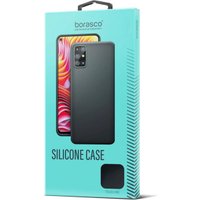 Чехол для телефона BoraSCO Silicone Case для Apple iPhone 13 Pro Max 40443 (черный матовый)
