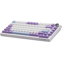 Клавиатура Ajazz AK820 (белый/фиолетовый, Ajazz Sea Salt)