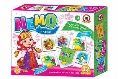 

Детская настольная игра Русский стиль Мемо Сказки RS-03450