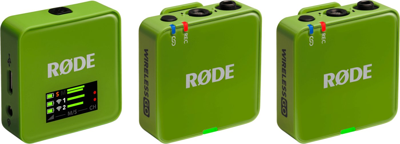 

Радиосистема RODE Wireless GO Gen 3 (зеленый)