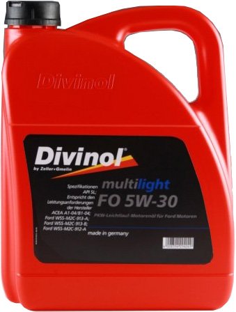 

Моторное масло Divinol Multilight FO 5W-30 5л [49200-5]