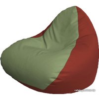 Кресло-мешок Flagman Relax P2.3-83 (оливковый, красный)