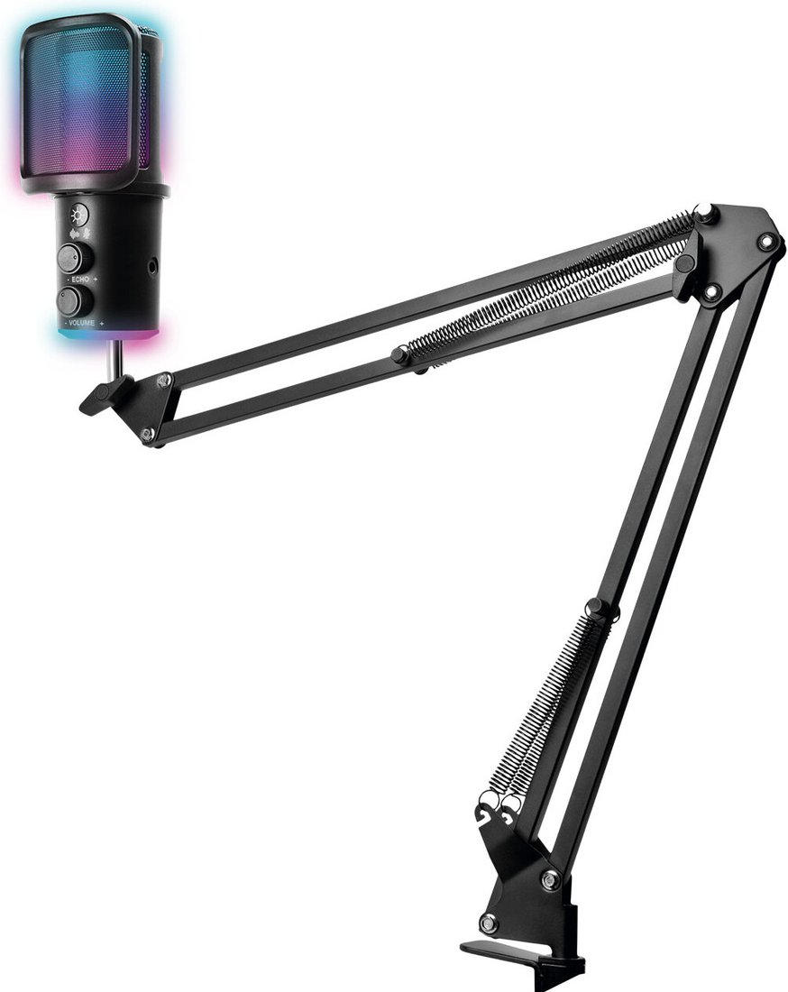 

Проводной микрофон Ritmix DM-278 USB Gaming (черный)