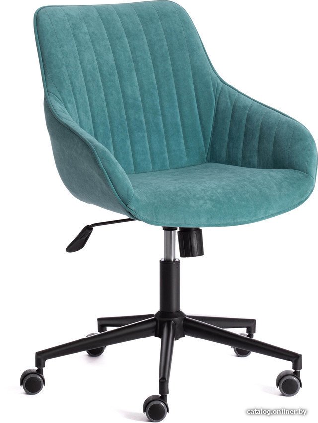 Офисное кресло TetChair Dublin (велюр, бирюзовый 140)