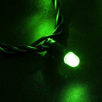 

Новогодняя гирлянда КС Нить Ориона 5W 100 LED 955126 (10 м, зеленый)