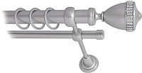 

Карниз для штор Lm Decor Кубок 110 2р гладкий 25/16мм (сатин, 3м)