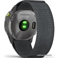 Умные часы Garmin Enduro (серая сталь/серый ремешок UltraFit)