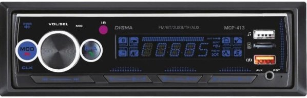 

USB-магнитола Digma MCP-413