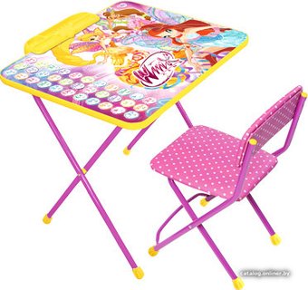Складной стол Nika В2А Азбука Winx