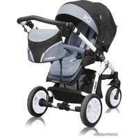 Коляска прогулочная «книга» BabyActive XQ (02, белая рама)
