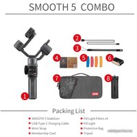 Стабилизатор Zhiyun Smooth 5 Combo в Бобруйске