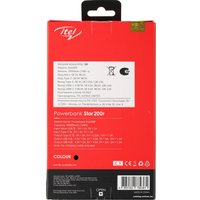 Внешний аккумулятор Itel Star 200F 20000mAh (черный)