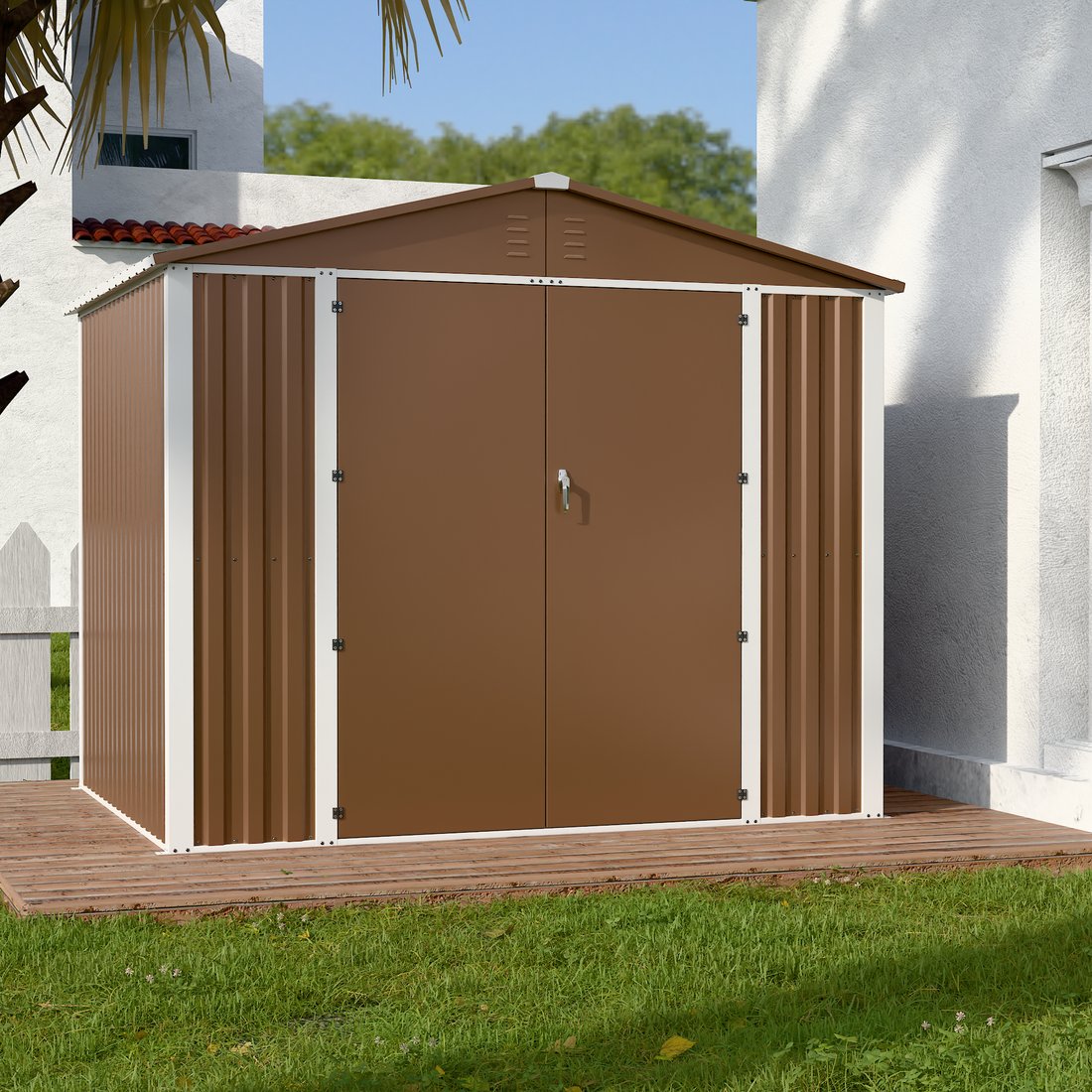 

Спстрим с двускатной крышей 2000*2400*1800 мм