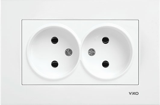 

Розетка Viko Karre 90960055 (с рамкой)
