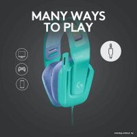 Наушники Logitech G335 (мятный)