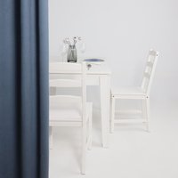 Кухонный стол ЭлиГард Stan 1180-1570x760x745 (белый структурный)