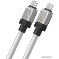 Кабель Baseus CoolPlay Series USB Type-C - USB Type-C (1 м, белый)