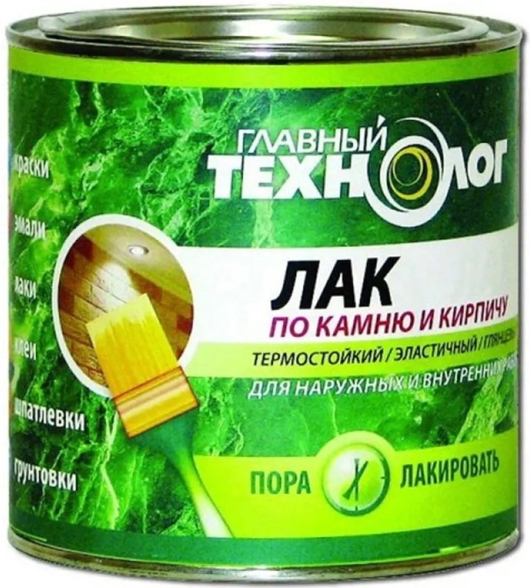 

Лак Главный технолог По камню и кирпичу 0.75 л (глянцевый)