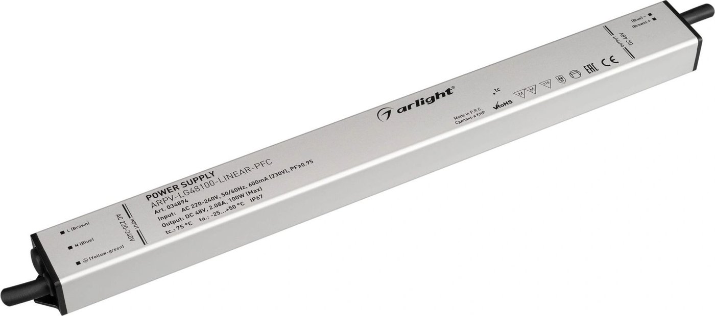 

Блок питания Arlight ARPV-LG48100-LINEAR-PFC 034894