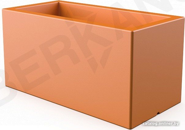Кашпо Berkano Cubric 40*100 DB (оранжевый)