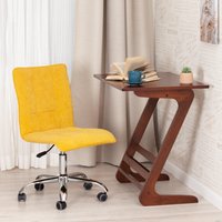 Компьютерное кресло TetChair Zero флок (горчичный)