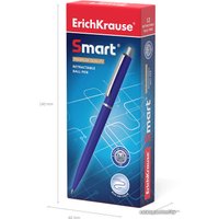 Ручка шариковая Erich Krause Smart синий 45387 (12 шт)