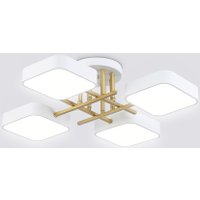 Припотолочная люстра Ambrella light FL516341/4 WH/GD (белый/золото)