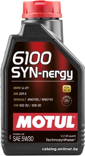 Моторное масло Motul 6100 Syn-nergy 5W-30 1л
