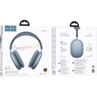 Наушники Hoco W65 (голубой) в Гродно