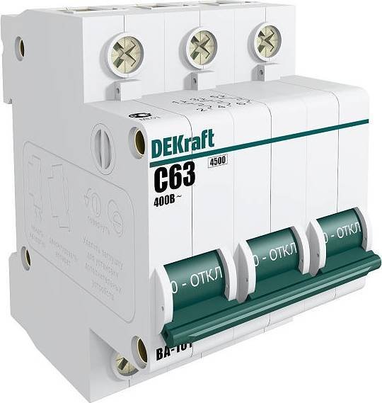 

Выключатель автоматический Schneider Electric DEKraft 11080DEK