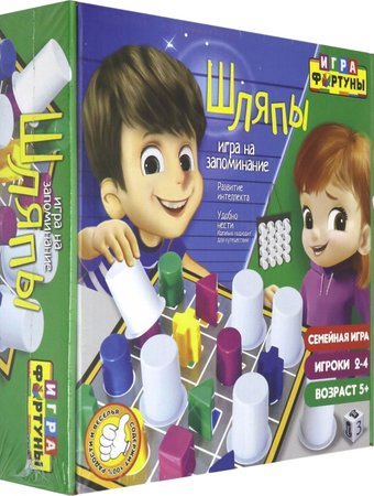 Детская настольная игра Фортуна Шляпы Ф96993