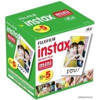 Картридж для моментальной фотографии Fujifilm Instax Mini (50 шт.)