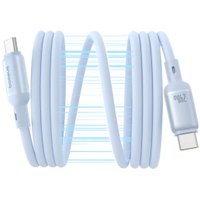 Кабель Baseus PicoGo USB Type-C - USB Type-C (1 м, голубой)