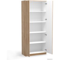 Шкаф распашной Involux Престон 226H114 (сонома/белый)