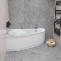 Ванна Lauter Valencia 150x100 2102150L (с каркасом и лицевым экраном)