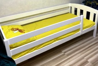 Кровать Kinderwood Лотос-9 180х80 (белый)