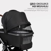 Универсальная коляска Tomix Adele 2 в 1 S760/2 (черный)