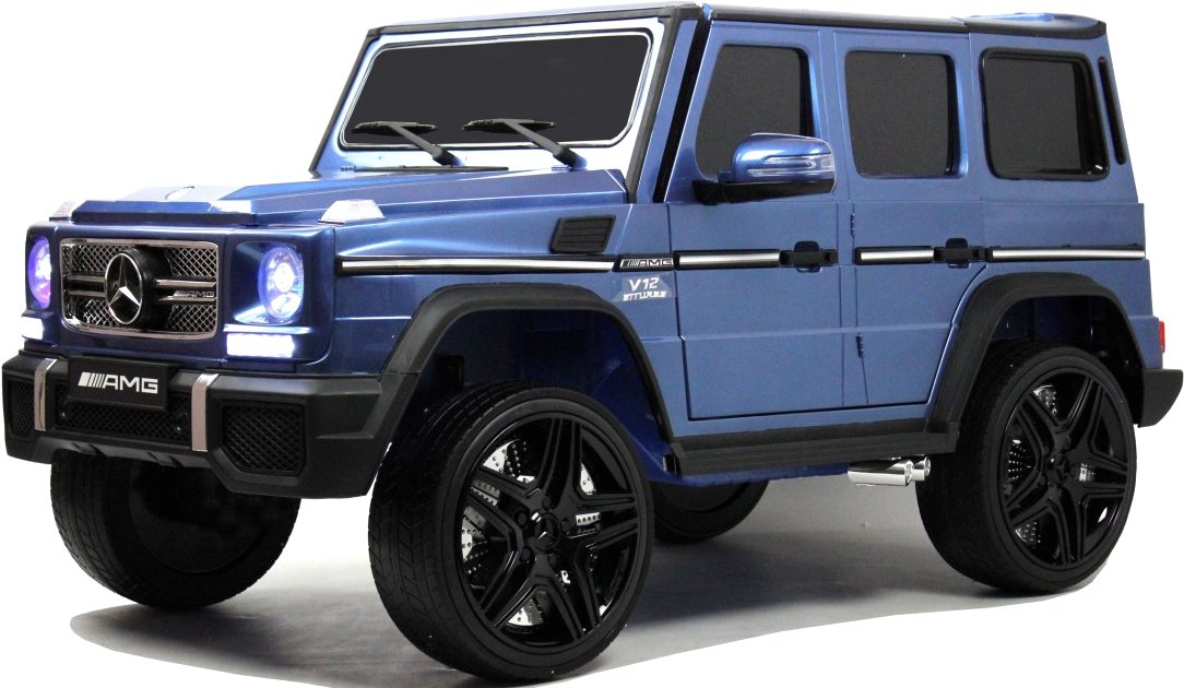 

Электромобиль RiverToys Мercedes-Benz AMG G65 4WD (синий глянцевый)