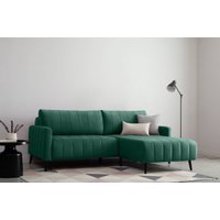 Угловой диван Divan Маркфул Velvet Emerald 184543 (зеленый)