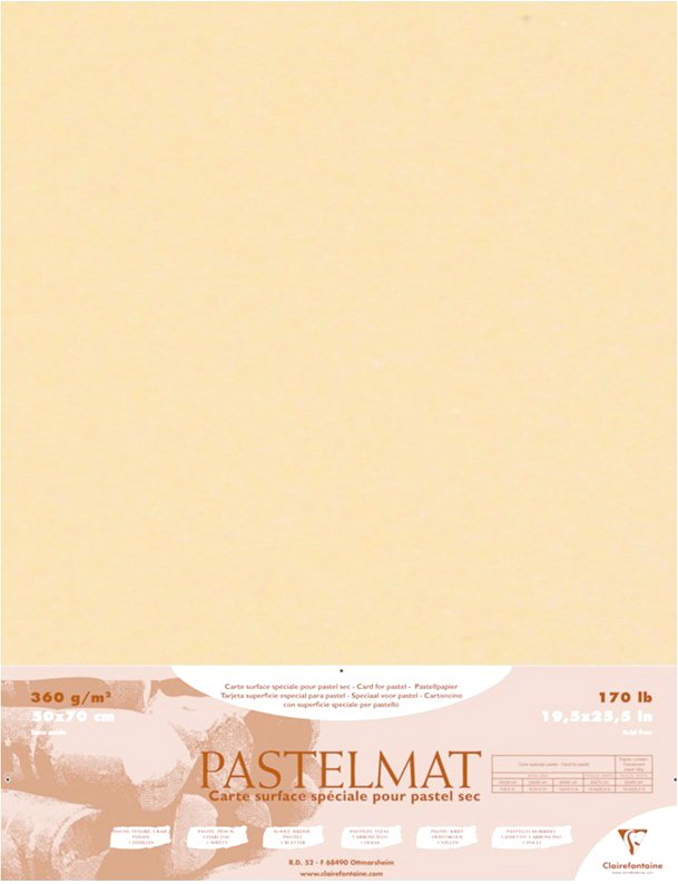

Бумага для рисования Clairefontaine PastelMat 96022C (лютик)