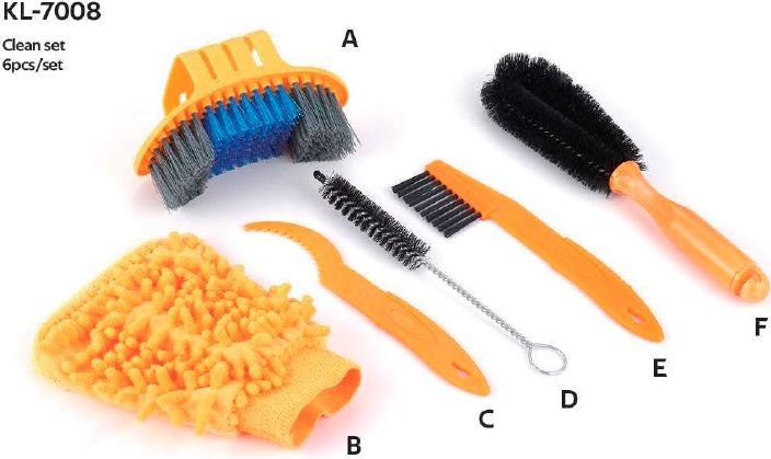 

Набор для чистки велосипеда Kenli KL-7008