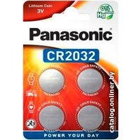 Батарейка Panasonic CR2032 4 шт. CR 2032 4BP